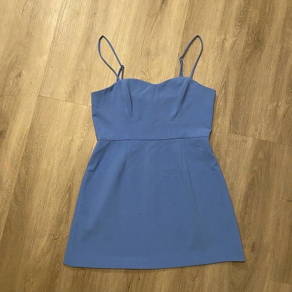 French Connection Whisper Minidress Sweetheart Neckline - Picture 1 of 5